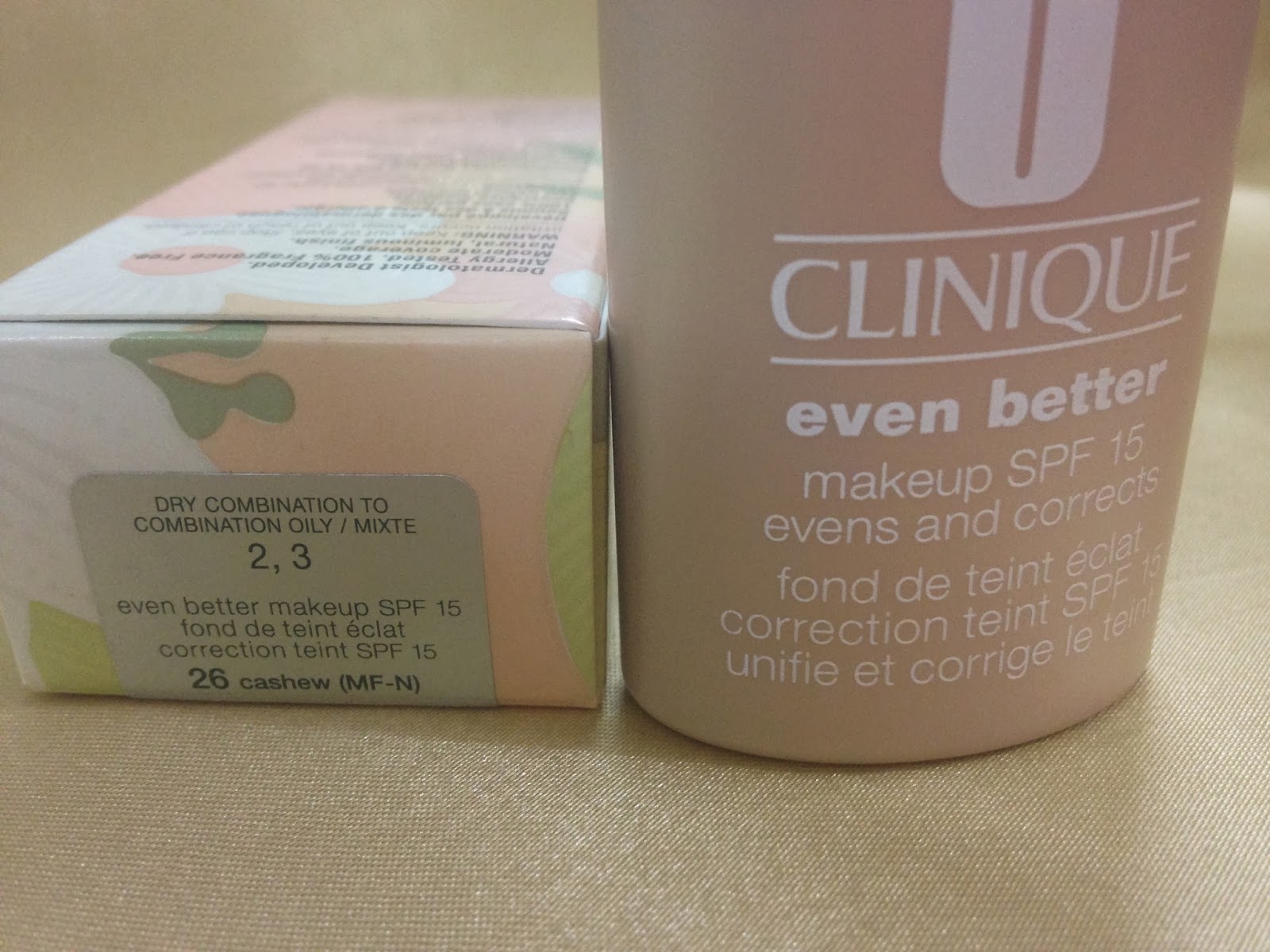 Clinique Even Better Makeup SPF 15 evens and corrects Review